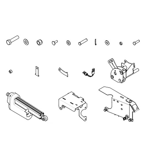 HUSTLER 123581 - KIT ACTUATOR DECK LIFT - HUSTLER genuine Part Number 123581