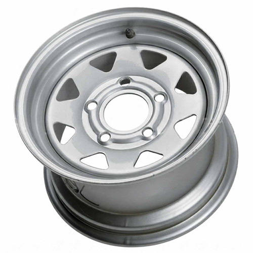 HUSTLER 606821 WHL 12X7.00 5X4.5 SLV HUSTLER genuine Part Number 606821