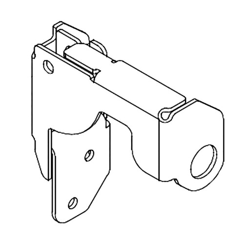 HUSTLER 110008 - STEERING BOX LH (PLATED) - HUSTLER genuine Part Number 110008