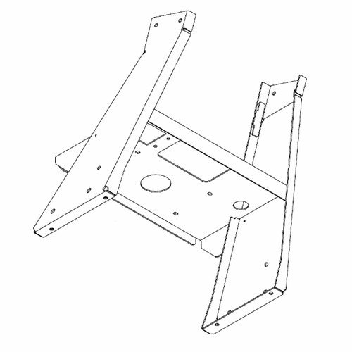 HUSTLER 110602 CONSOLE SUPPORT W/A 48 HUSTLER genuine Part Number 110602