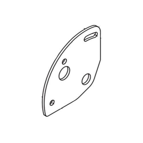 HUSTLER 115881 - PLATE DECK LIFT OUTER - HUSTLER genuine Part Number 115881