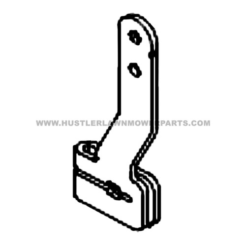 HUSTLER 369660 - PUMP ARM (PLATED) SUPER - Image 2