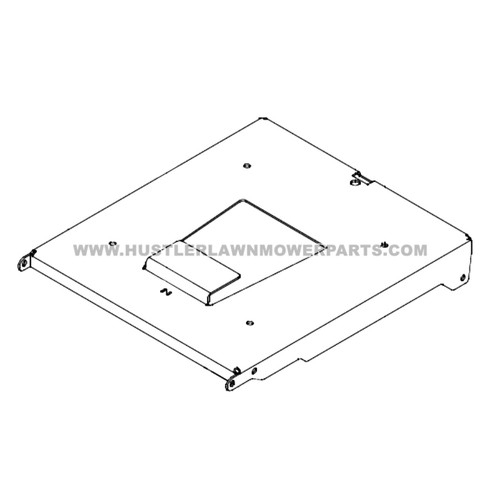 HUSTLER 548776 - SEAT PAN FST SUPER DUTY - Image 2