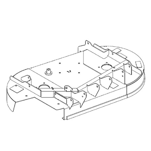 HUSTLER 551963 - SVC DECK 42" FSD - HUSTLER genuine Part Number 551963