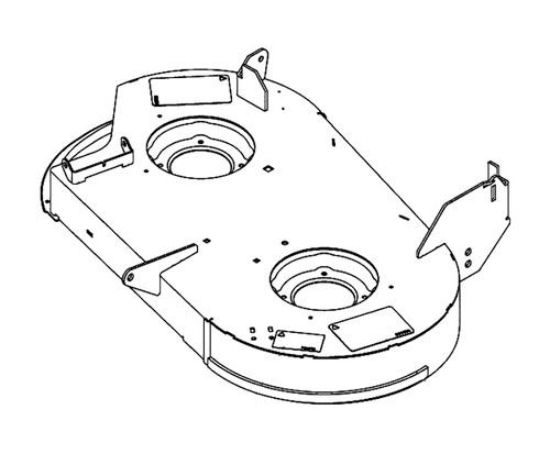 HUSTLER 552705 - SVC DECK 36" - HUSTLER genuine Part Number 552705