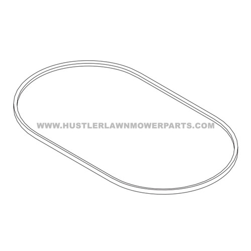 HUSTLER 601233 - BELT 4L-SEC 61.79 EL - Image 2