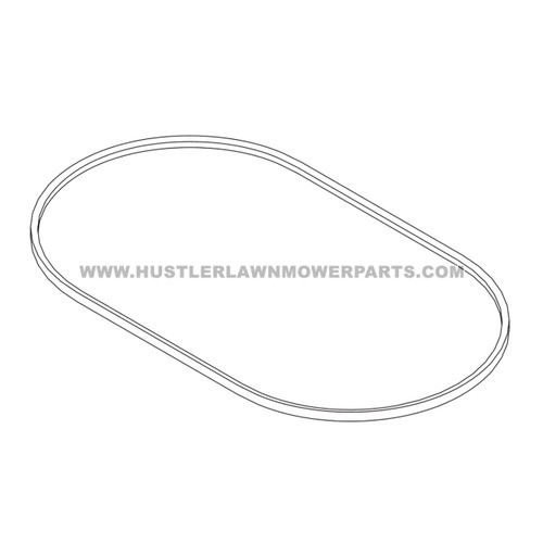 HUSTLER 601659 - BELT 4L-520R 51.79 EL - Image 2