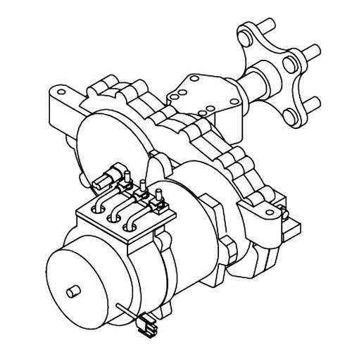 HUSTLER 603084 - TRANSAXLE ELECTRIC ZT - Image 1