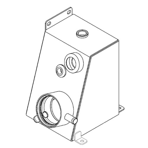 HUSTLER 607181 - RESERVOIR HYDRO W/A - HUSTLER genuine Part Number 607181