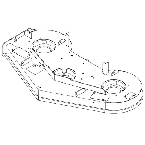 HUSTLER 556133 - SVC DECK 48" - HUSTLER genuine Part Number 556133