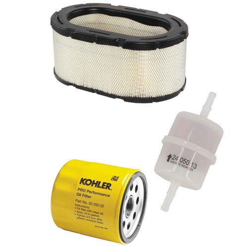 Hustler Raptor SD 48 & Raptor Flip Up 48 Kohler 7000 PRO & Series KT740 25 HP Filter Kit OEM