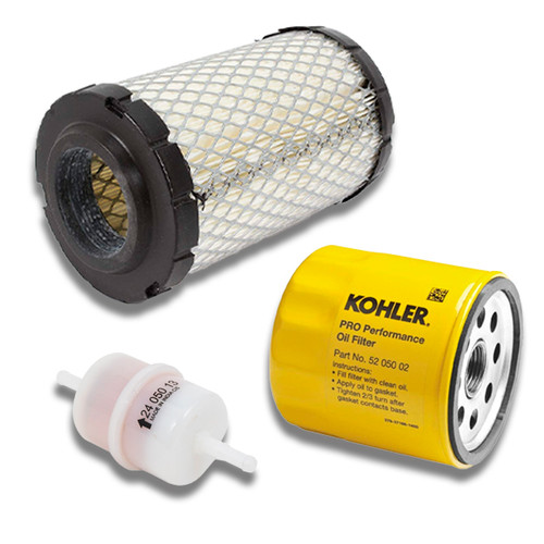 Hustler Raptor SD 48 Kohler 7000 PRO & Series KT740-3081 25 HP Filter Kit OEM