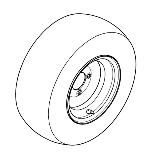 HUSTLER 605033 - TIR/WHL 20X8.00-10 - HUSTLER genuine Part Number 605033