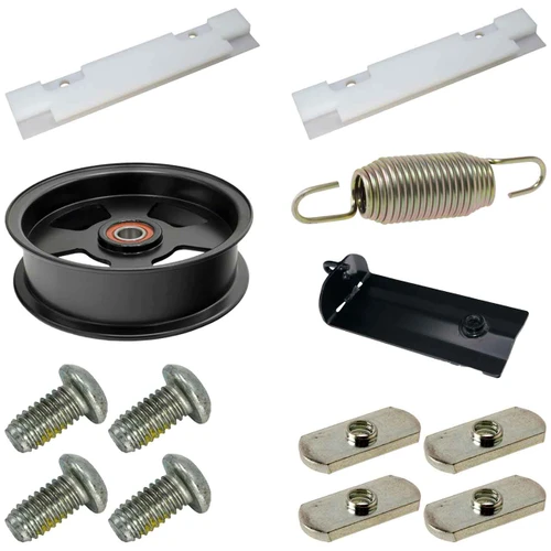 Idler Slide Complete Kit With Pulley For Hustler Mower Super Z 60 Model 942920