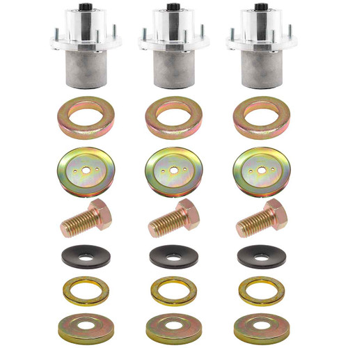Complete Spindle Kit With Pulleys For Hustler Raptor XDX 60" Model 939843