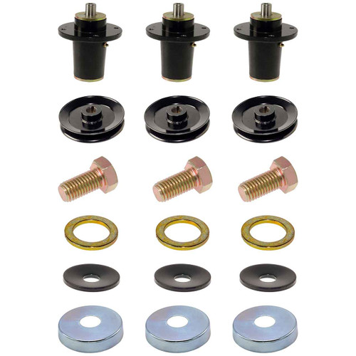 Complete Spindle Kit With Pulleys For Hustler X-One 60" Model 941898