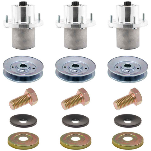 Complete Spindle Kit With Pulleys For Hustler TrimStar 48" Model 939504