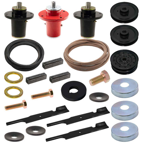 Complete Deck Moving Parts Maintenance Kit For Hustler HyperDrive 60" Model 943035