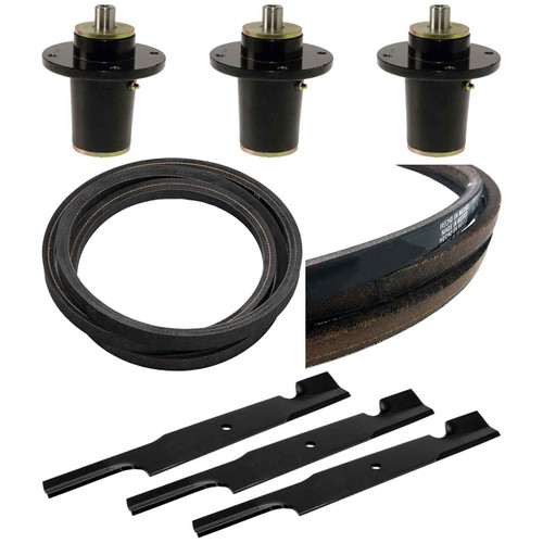 Spindle and Blade & Belt Kit For Hustler HyperDrive 66" Model 943001