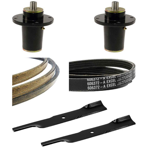 Spindle and Blade & Belt Kit For Hustler Hustler Super S 36" Model 940205