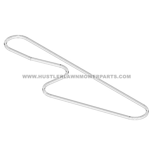 HUSTLER 767319 - BELT B 124.6" EL - Image 2