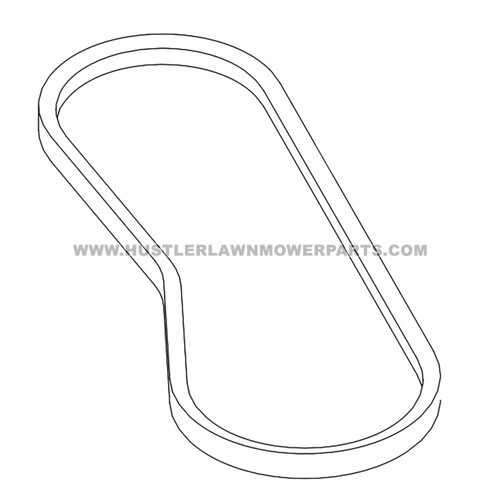 HUSTLER 782565 - BELT B 39" EL - Image 2