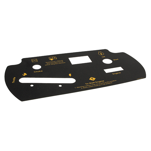 784702 - DECAL INSTRUMENT PANEL - HUSTLER Genuine Part