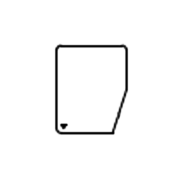 HUSTLER 794297 - DECAL DISCHARGE CHUTE 3 - HUSTLER genuine Part Number 794297