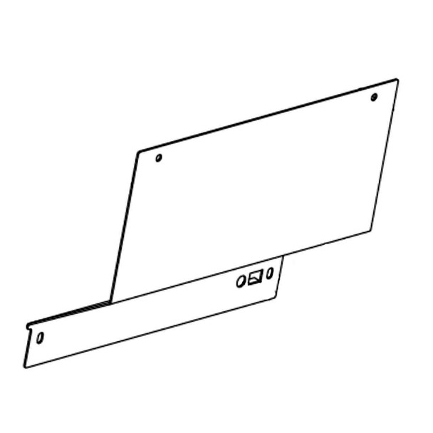 HUSTLER 122624 - DIVERTER SHIELD - HUSTLER genuine Part Number 122624 HUSTLER 122624 - DIVERTER SHIELD - HUSTLER genuine Part Number 122624