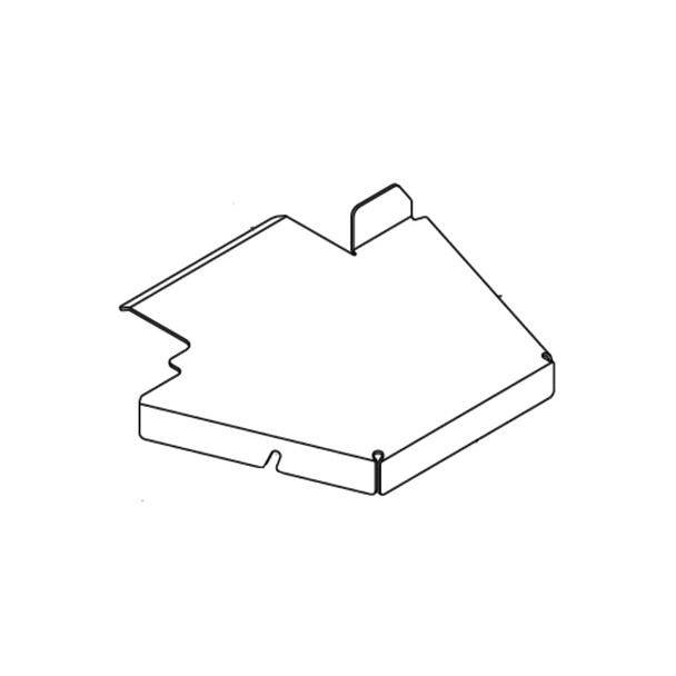 HUSTLER 124092 - PULLEY COVER LH 72" - HUSTLER genuine Part Number 124092