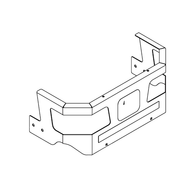 HUSTLER 553457 - SVC BUMPER WITH DECAL - HUSTLER genuine Part Number 553457