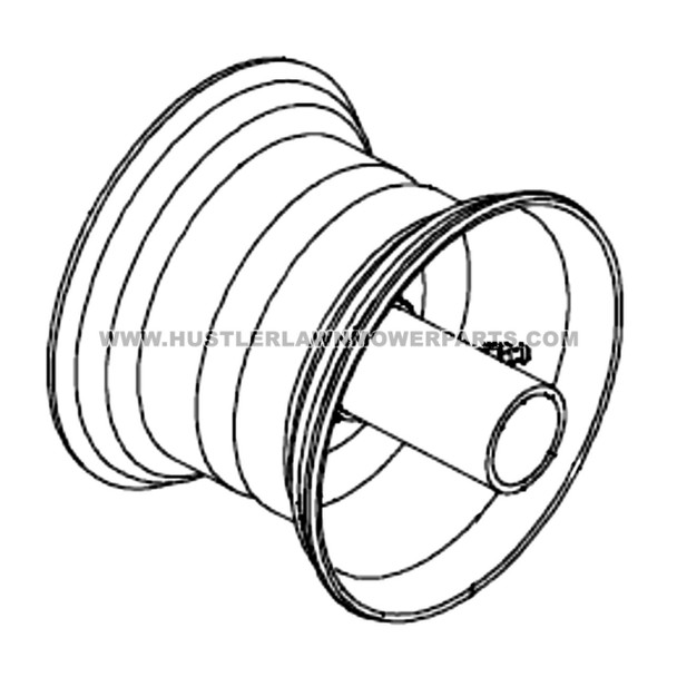 HUSTLER 605198 - WHL 6X4.50 SLV - Image 2 HUSTLER 605198 - WHL 6X4.50 SLV - Image 2