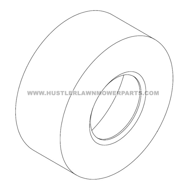 HUSTLER 605727 - TIR 23X11.00-10 B4R LTFT - Image 2