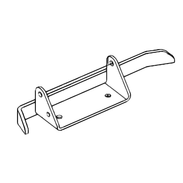 HUSTLER BRACKET  CHUTE W/A 108049 - Image 1