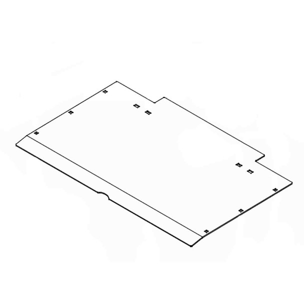 HUSTLER 114439 - SHIELD DUST 60" RD X-1 - HUSTLER genuine Part Number 114439