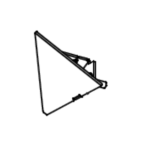 HUSTLER 116560 - RAMP W/A DISCHARGE CW - HUSTLER genuine Part Number 116560