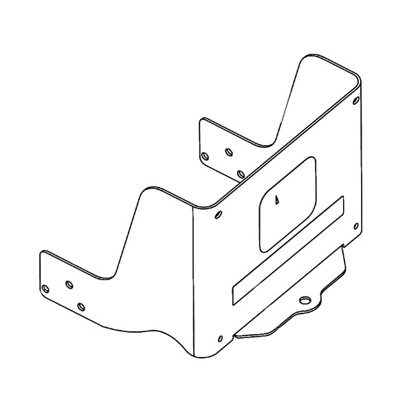HUSTLER 118185 - ENGINE GUARD 36"/42" - HUSTLER genuine Part Number 118185