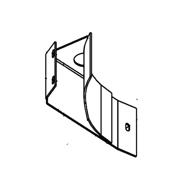 HUSTLER 344796 - BAFFLE W/A MULCH RIGHT - HUSTLER genuine Part Number 344796