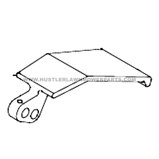 HUSTLER 466698 - HANDLE  GAUGE WHL ARM - Image 2 HUSTLER 466698 - HANDLE  GAUGE WHL ARM - Image 2