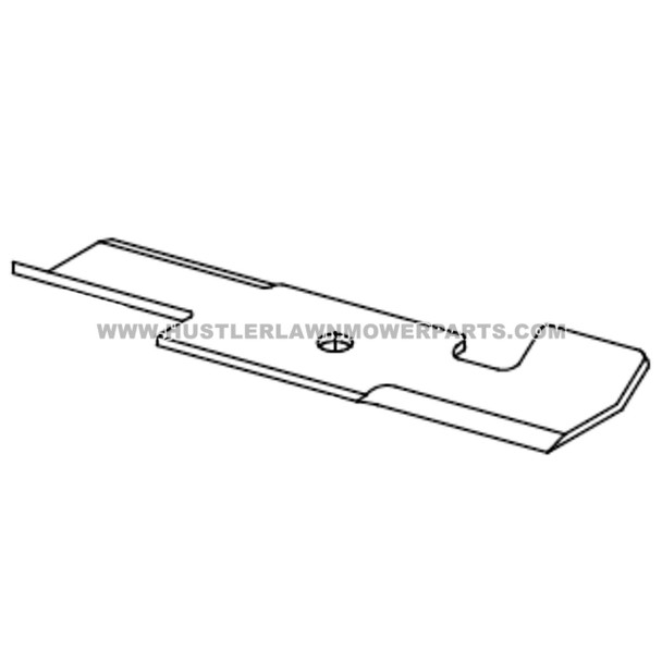 HUSTLER 523376 - BLADE 18.00" MULCH TSG - Image 2 