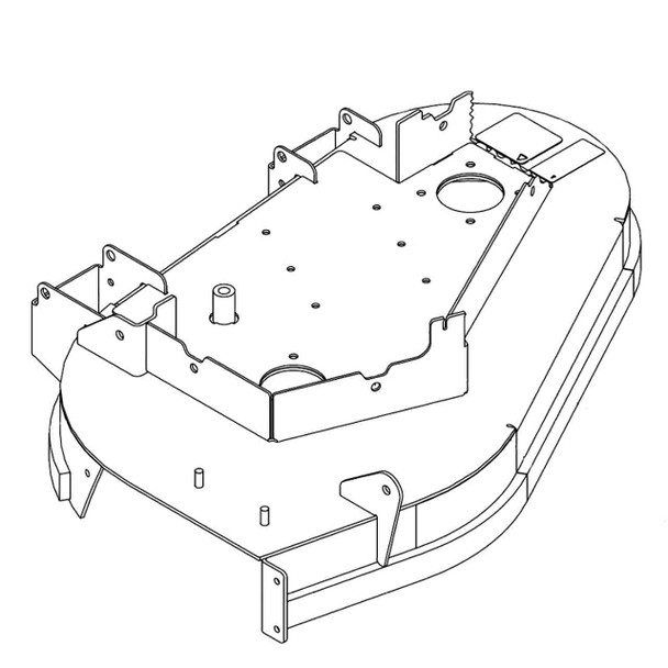 HUSTLER 550229 - SERVICE DECK 36" - HUSTLER genuine Part Number 550229