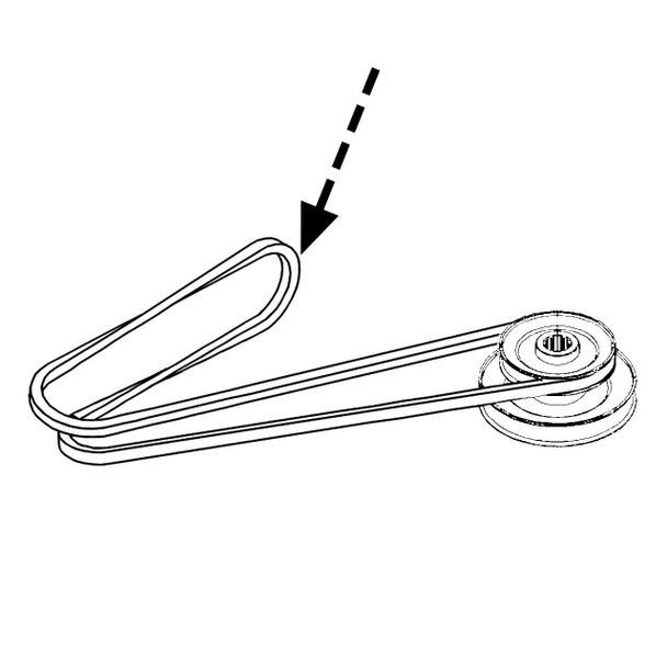 HUSTLER 602811 - BELT A SEC 71" EL - HUSTLER genuine Part Number 602811