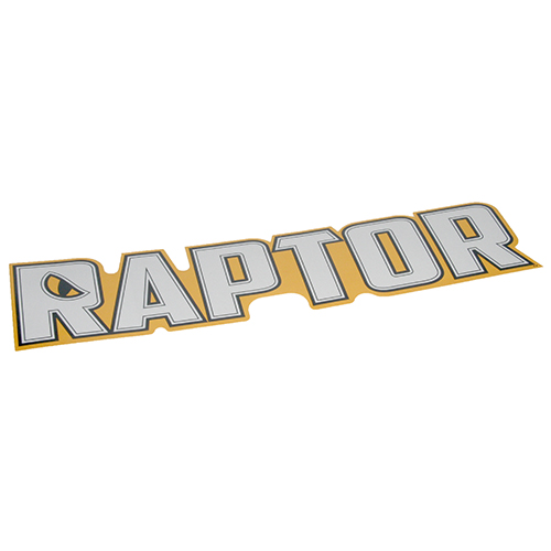HUSTLER 604195 - DECAL ID RAPTOR - Image 1