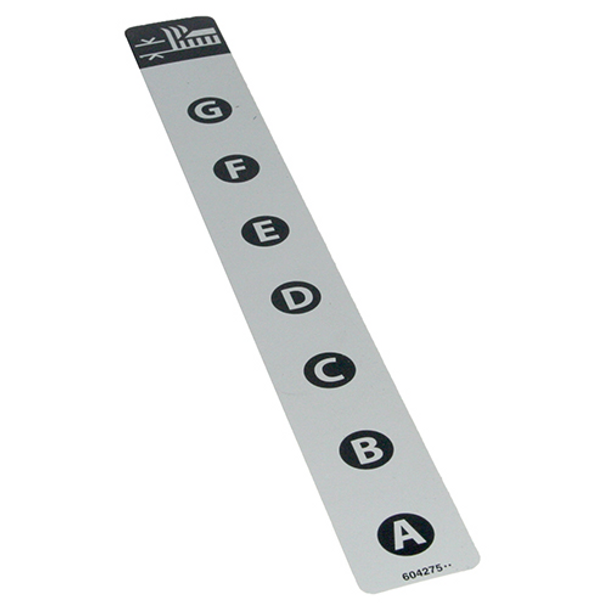 HUSTLER 604275 - DECAL DECK HEIGHT - Image 1 HUSTLER 604275 - DECAL DECK HEIGHT - Image 1