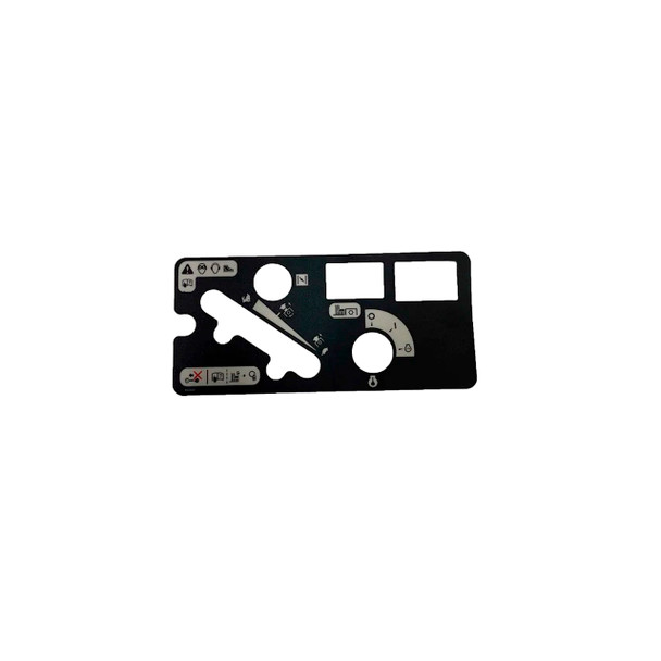 HUSTLER 604889 - DECAL INSTRUMENT PANEL - HUSTLER genuine Part Number 604889 HUSTLER 604889 - DECAL INSTRUMENT PANEL - HUSTLER genuine Part Number 604889