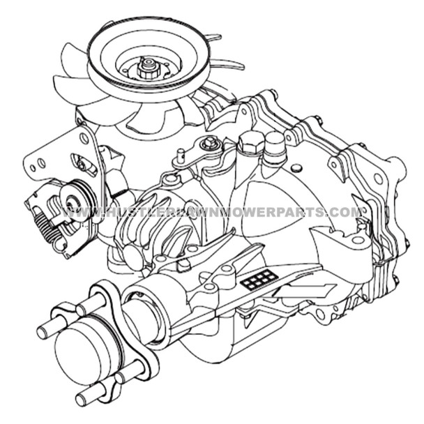 HUSTLER 607089 - ZT3100 24.74:1 TRANS - Image 2