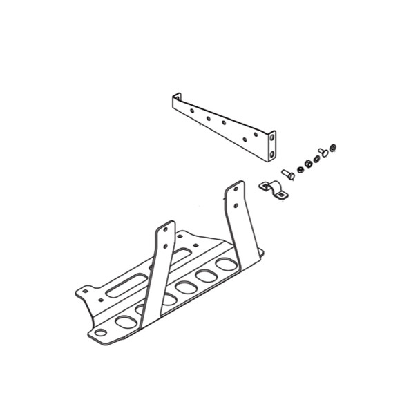 HUSTLER 607415 - KIT - SKID PLATE X1 - HUSTLER genuine Part Number 607415