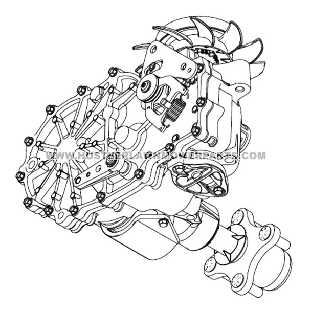 HUSTLER 607499 - TRANSMISSION ZT2800 RH - Image 2