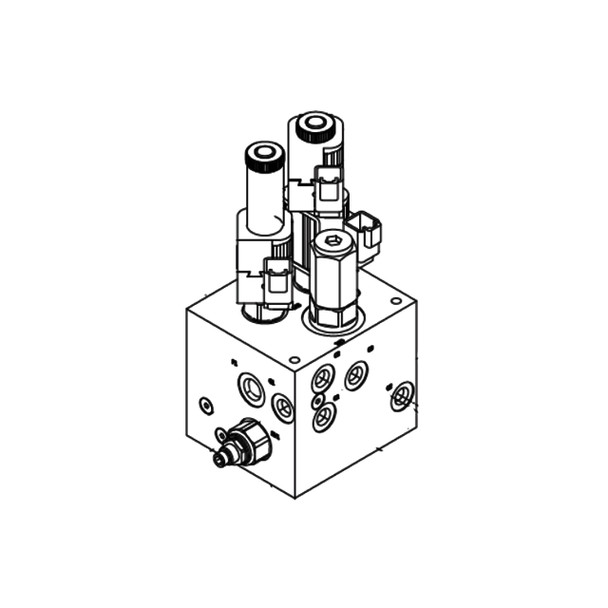 HUSTLER 607570 - MANIFOLD ASSEMBLY - HUSTLER genuine Part Number 607570