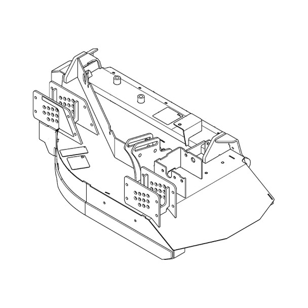 HUSTLER 555429 - SVC DECK DECAL - HUSTLER genuine Part Number 555429